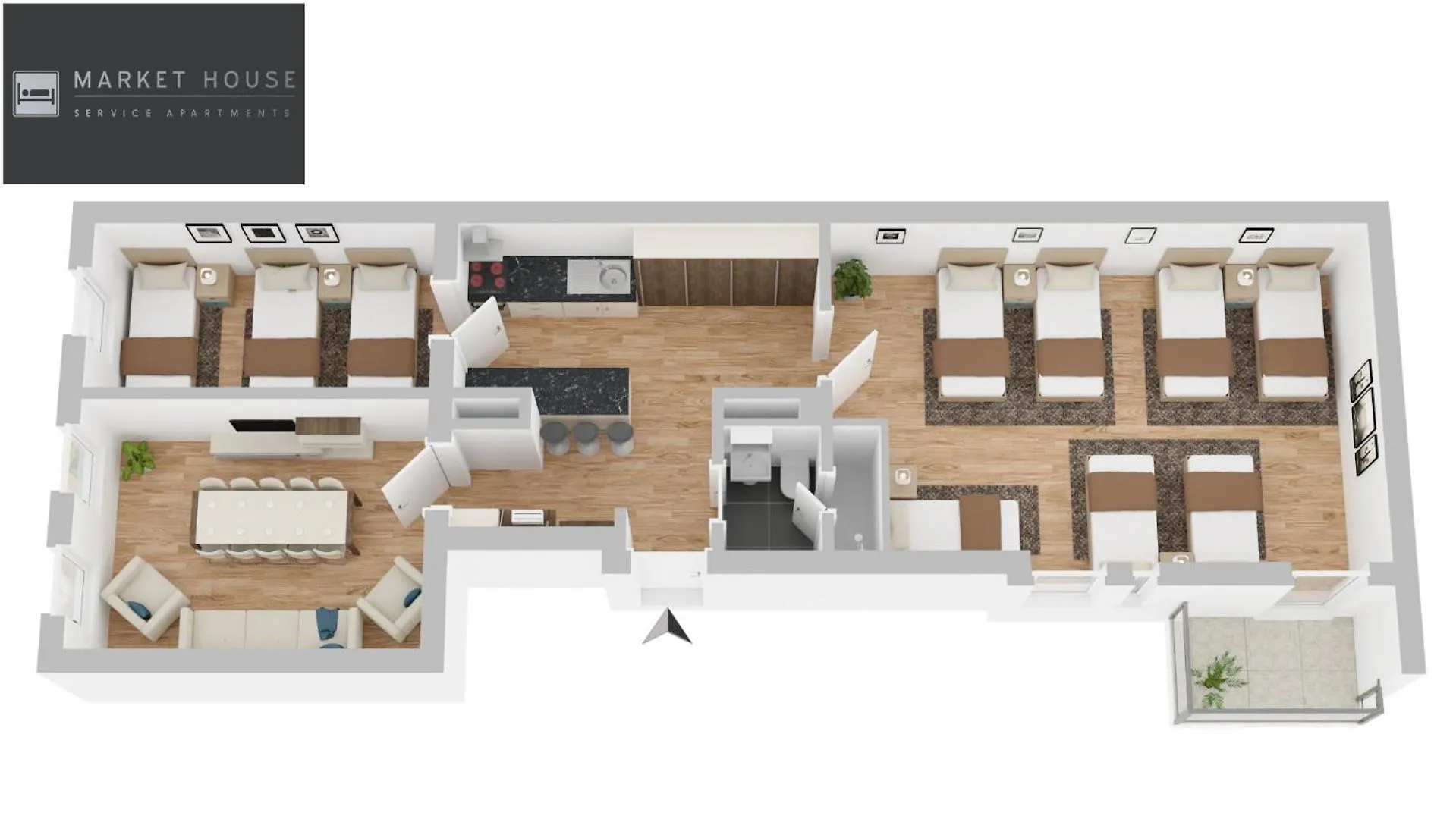 Munich Large Apartment 110 Qm In Very Cetral Location 1 To 12 Guests Alemanha